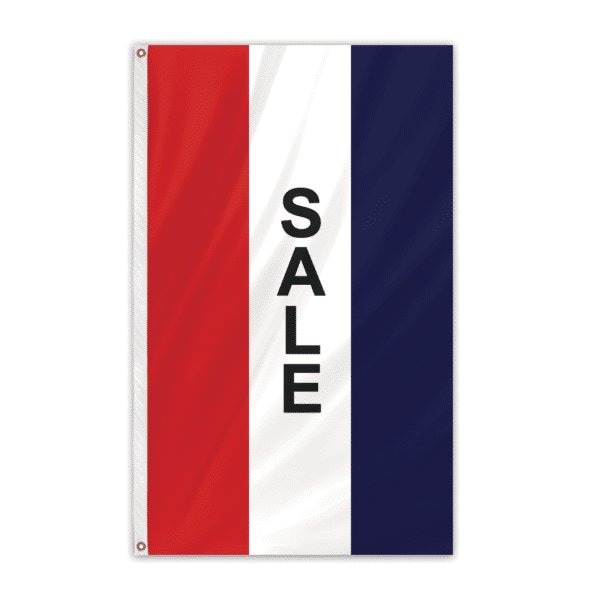 Global Flags Unlimited Sale Message Flag 3'x8' Vertical Flag 204614 Zoro
